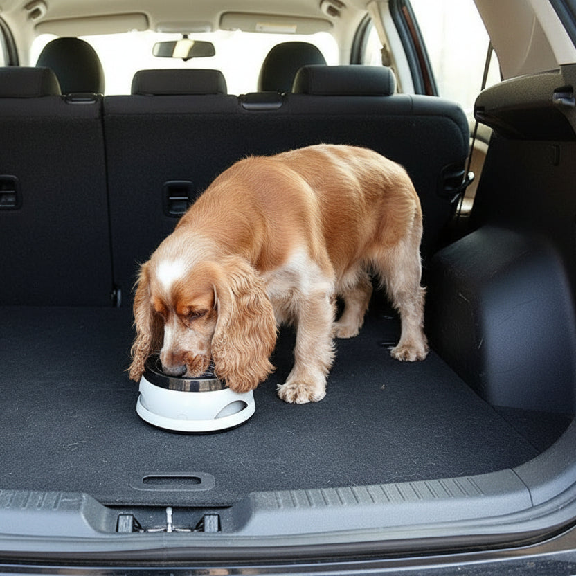 Intelligent anti splash dog bowl 750ML for cats and dogs