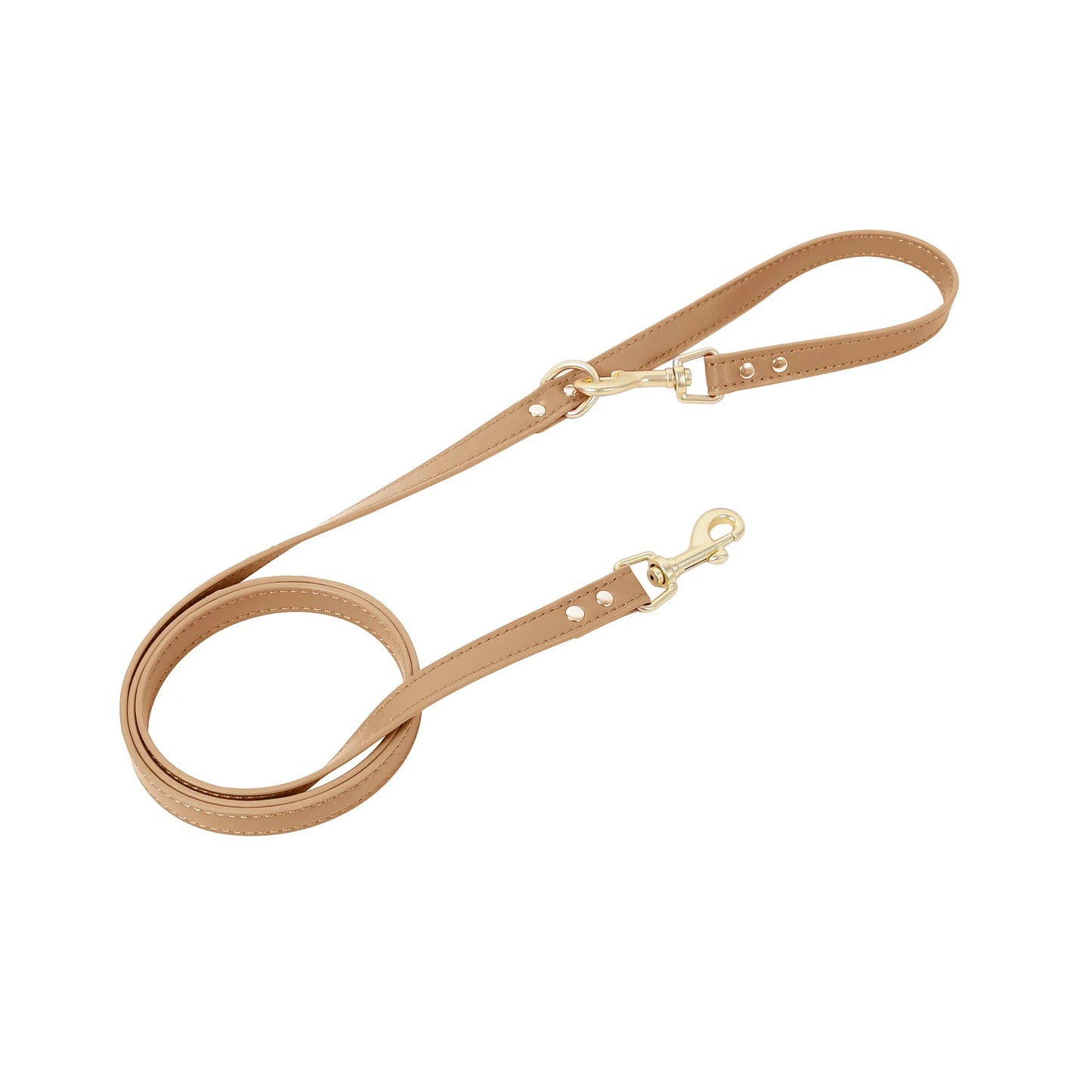 PU Leather harness & leash adjustable for small dogs and cats