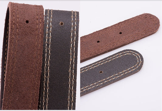 Cowhide Dog Collar Leather Medium and Large breeds