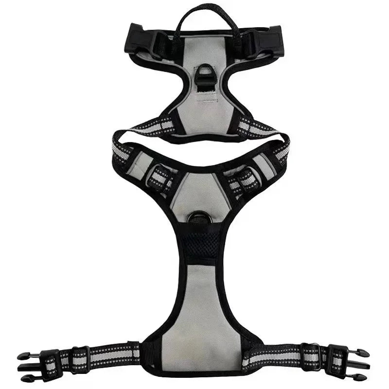 Reflective Adjustable Breathable Vest Chest Strap for dogs