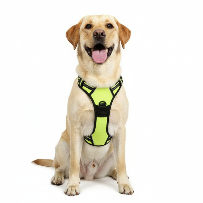 Reflective Adjustable Breathable Vest Chest Strap for dogs