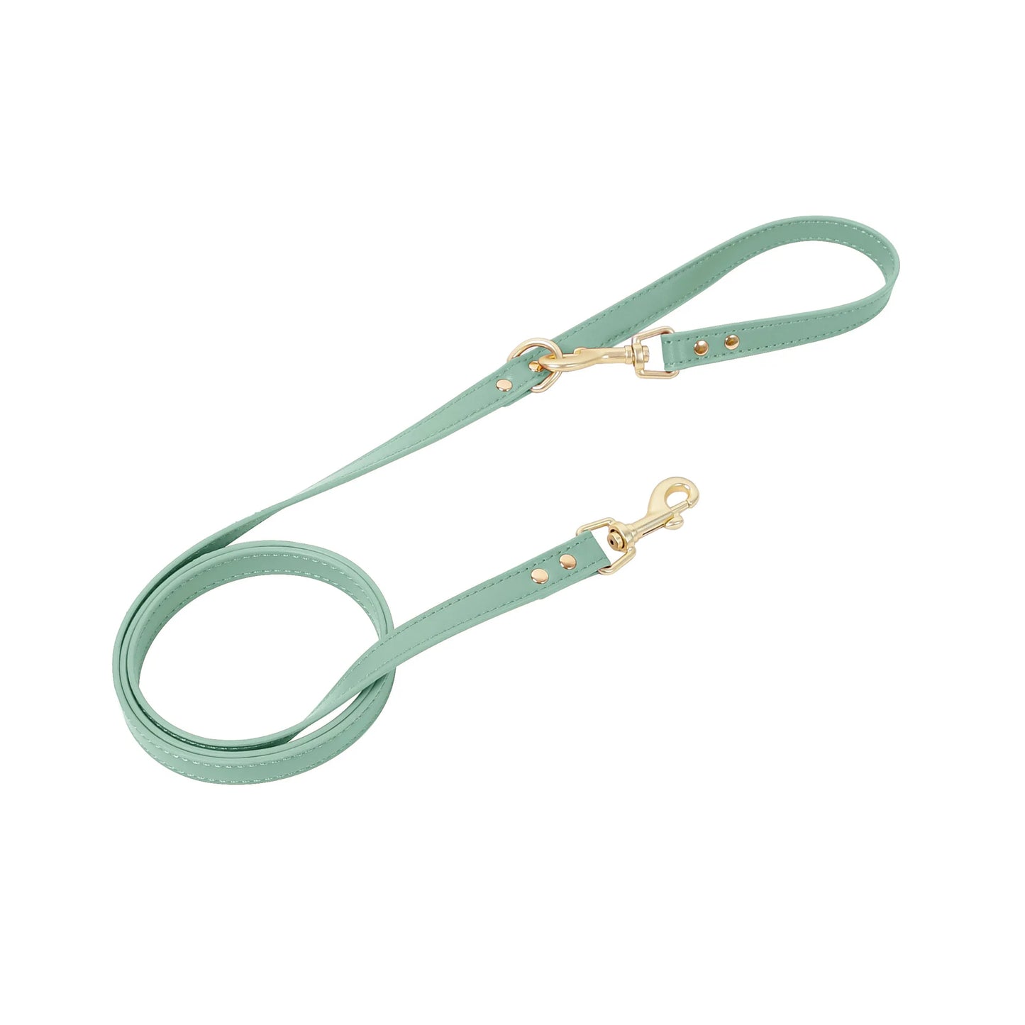 PU Leather harness & leash adjustable for small dogs and cats