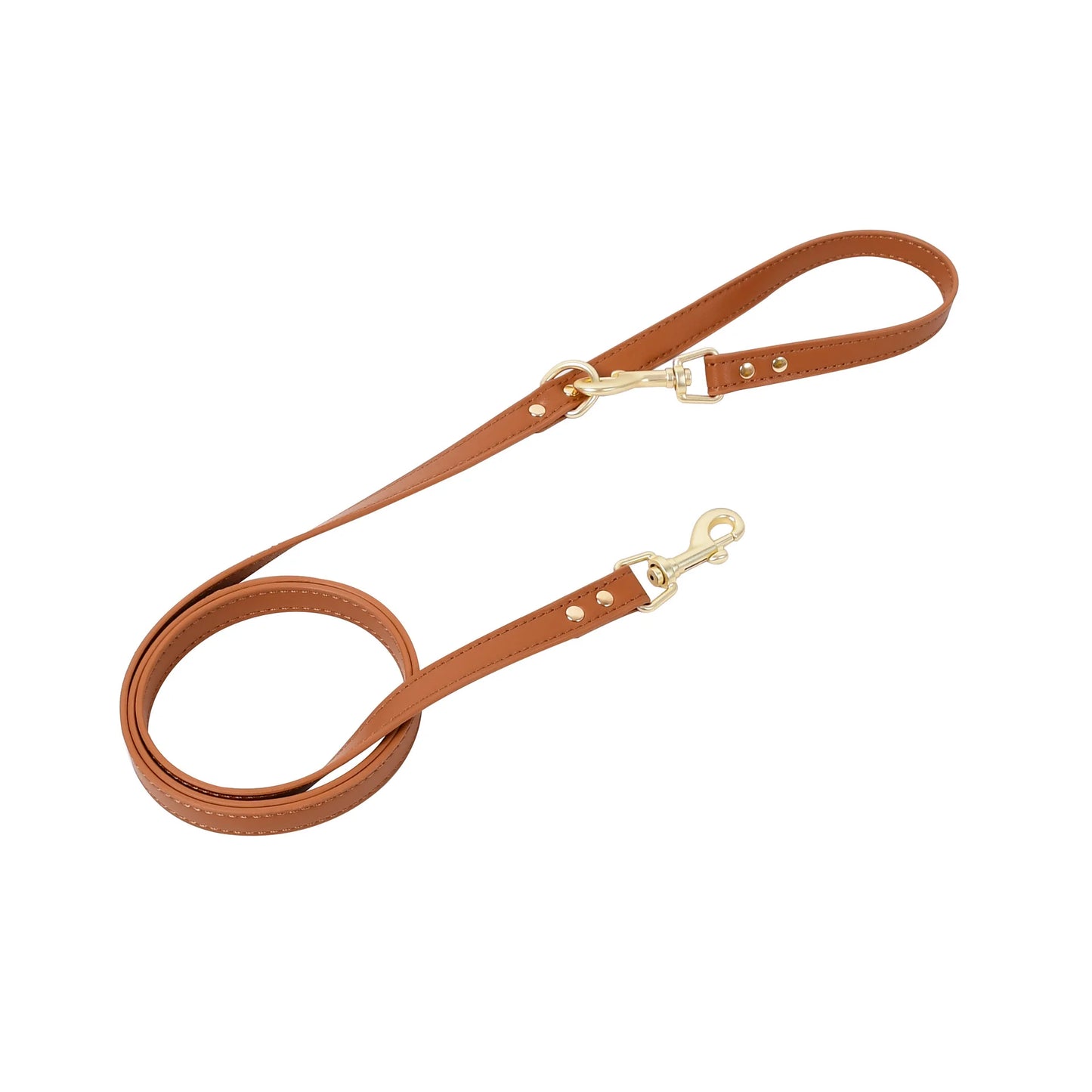 PU Leather harness & leash adjustable for small dogs and cats