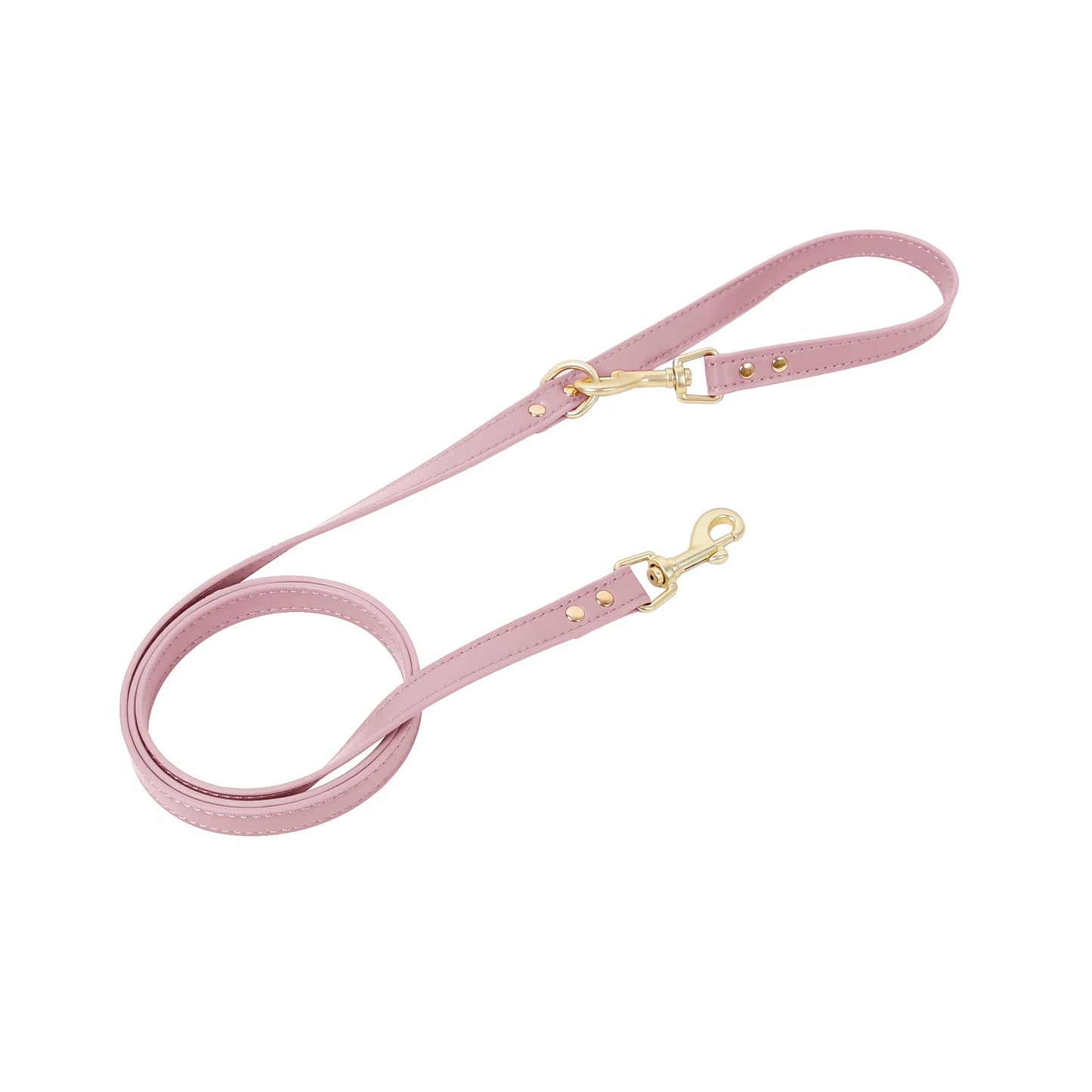 PU Leather harness & leash adjustable for small dogs and cats