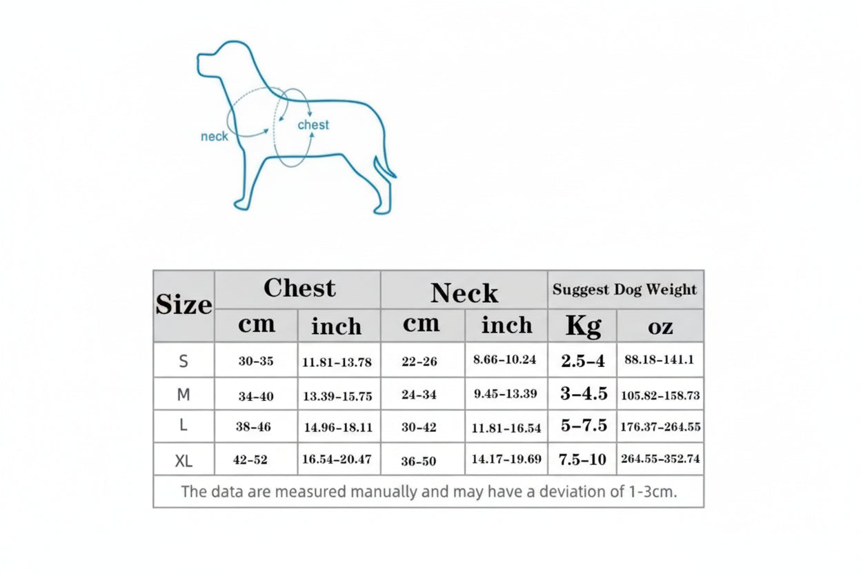 Harness vest and Leash set reflective for dogs