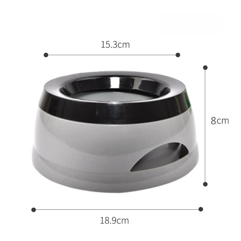 Intelligent anti splash dog bowl 750ML for cats and dogs
