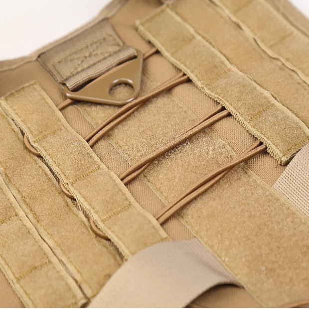 Adjustable tactical dog harness vest for medium to large dogs