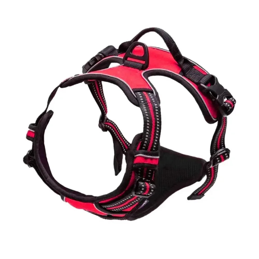 Reflective Adjustable Breathable Vest Chest Strap for dogs