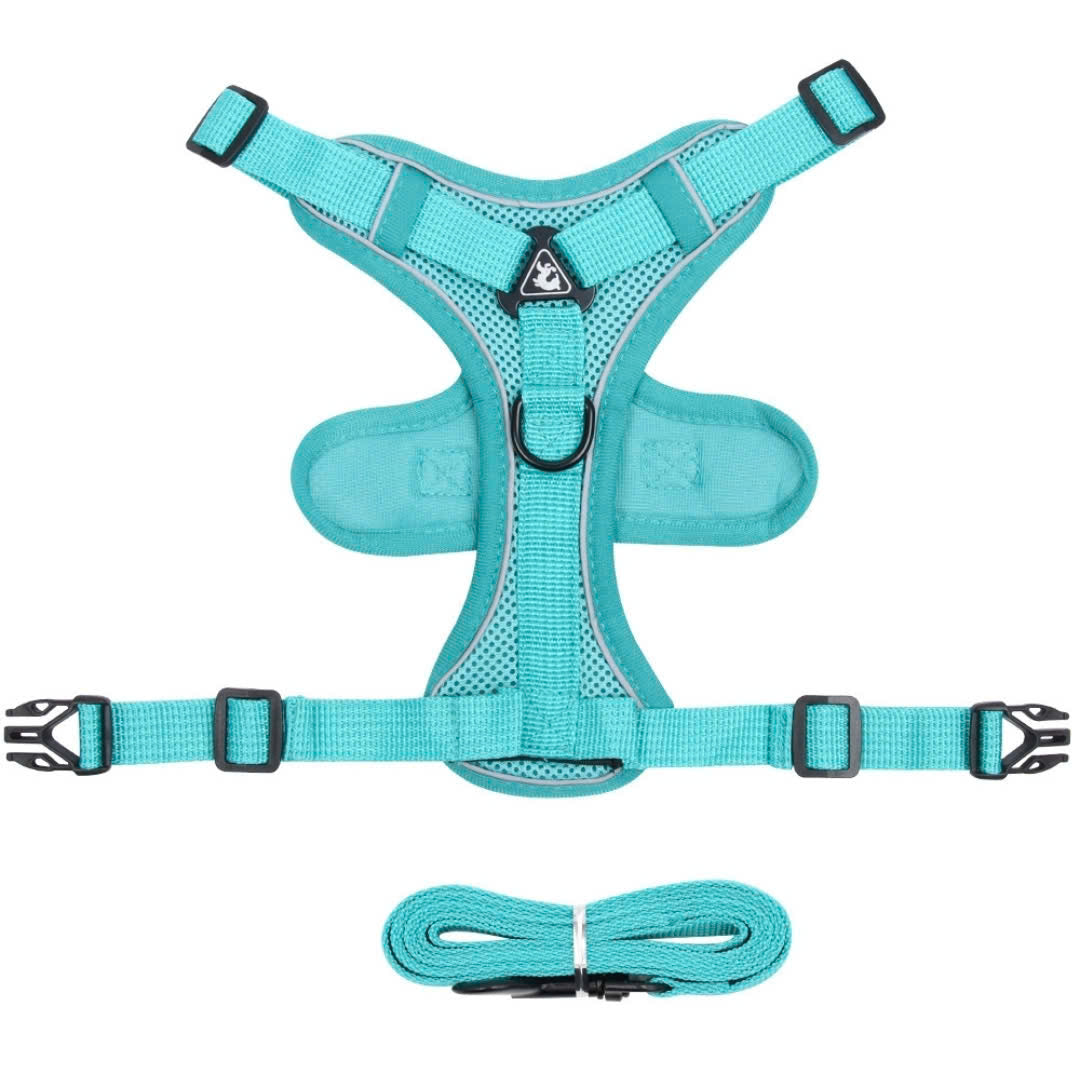 Harness vest and Leash set reflective for dogs