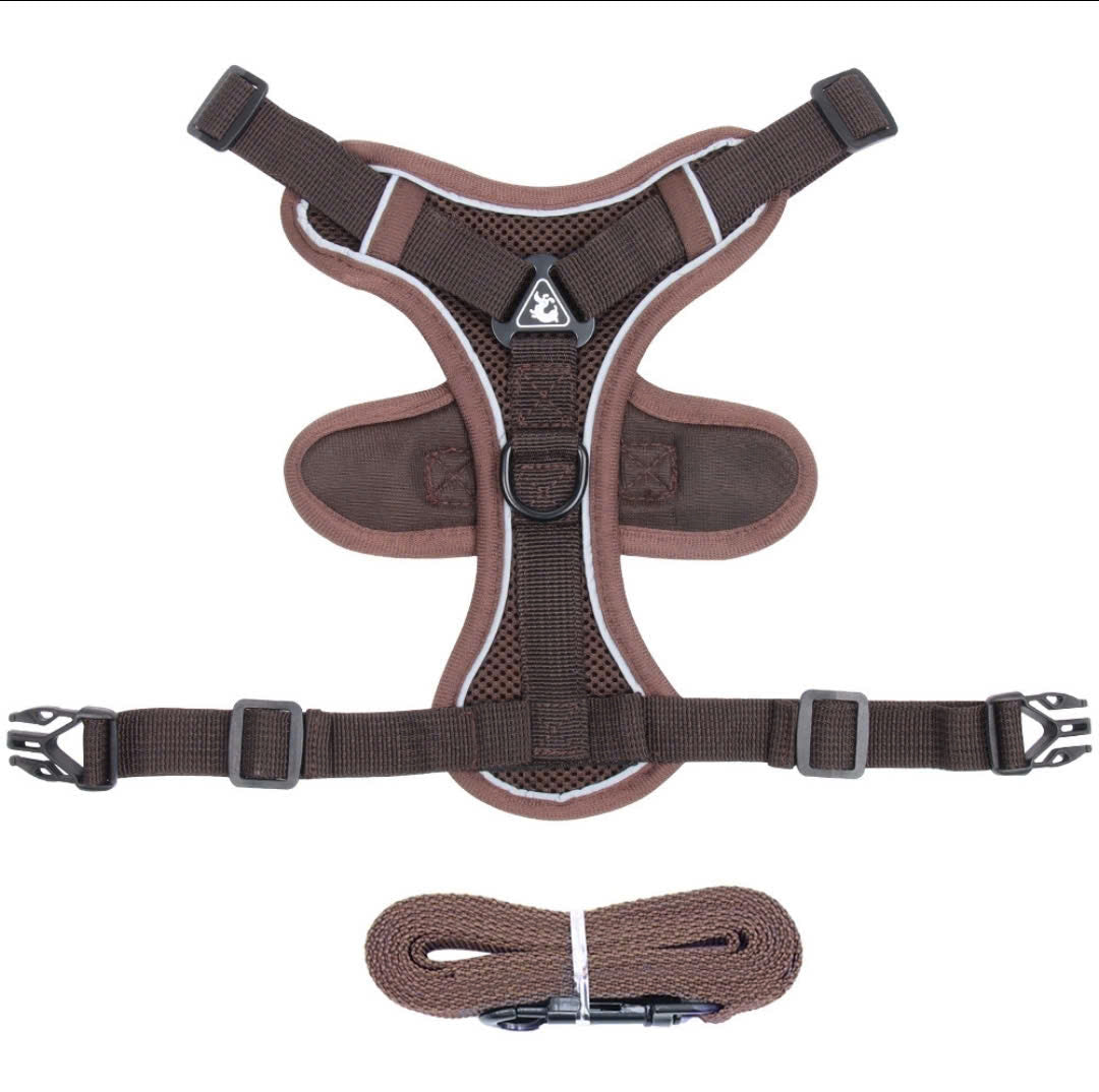 Harness vest and Leash set reflective for dogs
